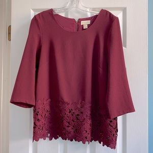 🍇 Beautiful berry wine-colored top 🍇